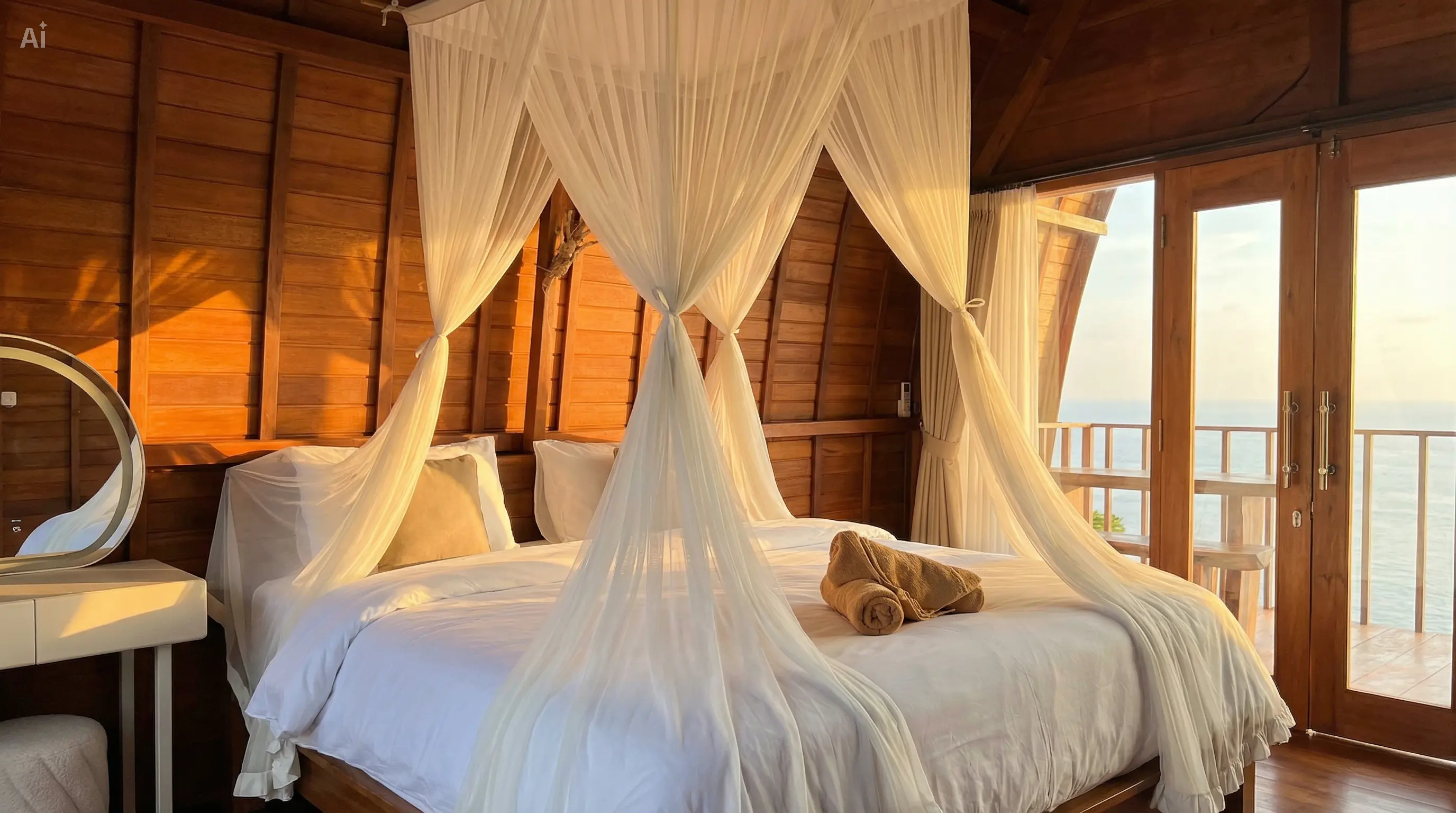 Stay dengan Beach View Indah di Nusa Penida Bali