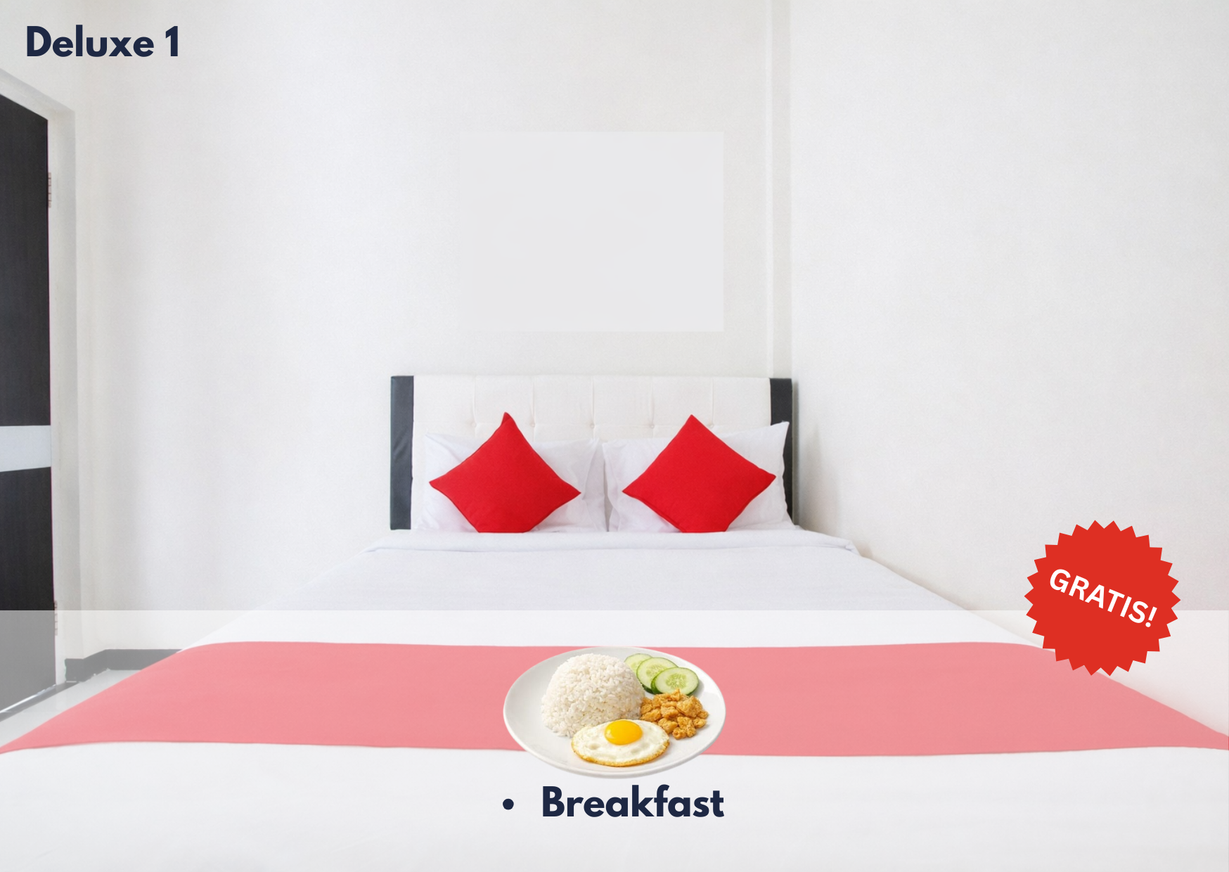 Malang Kamar Deluxe 1 + GRATIS SARAPAN SETIAP HARI