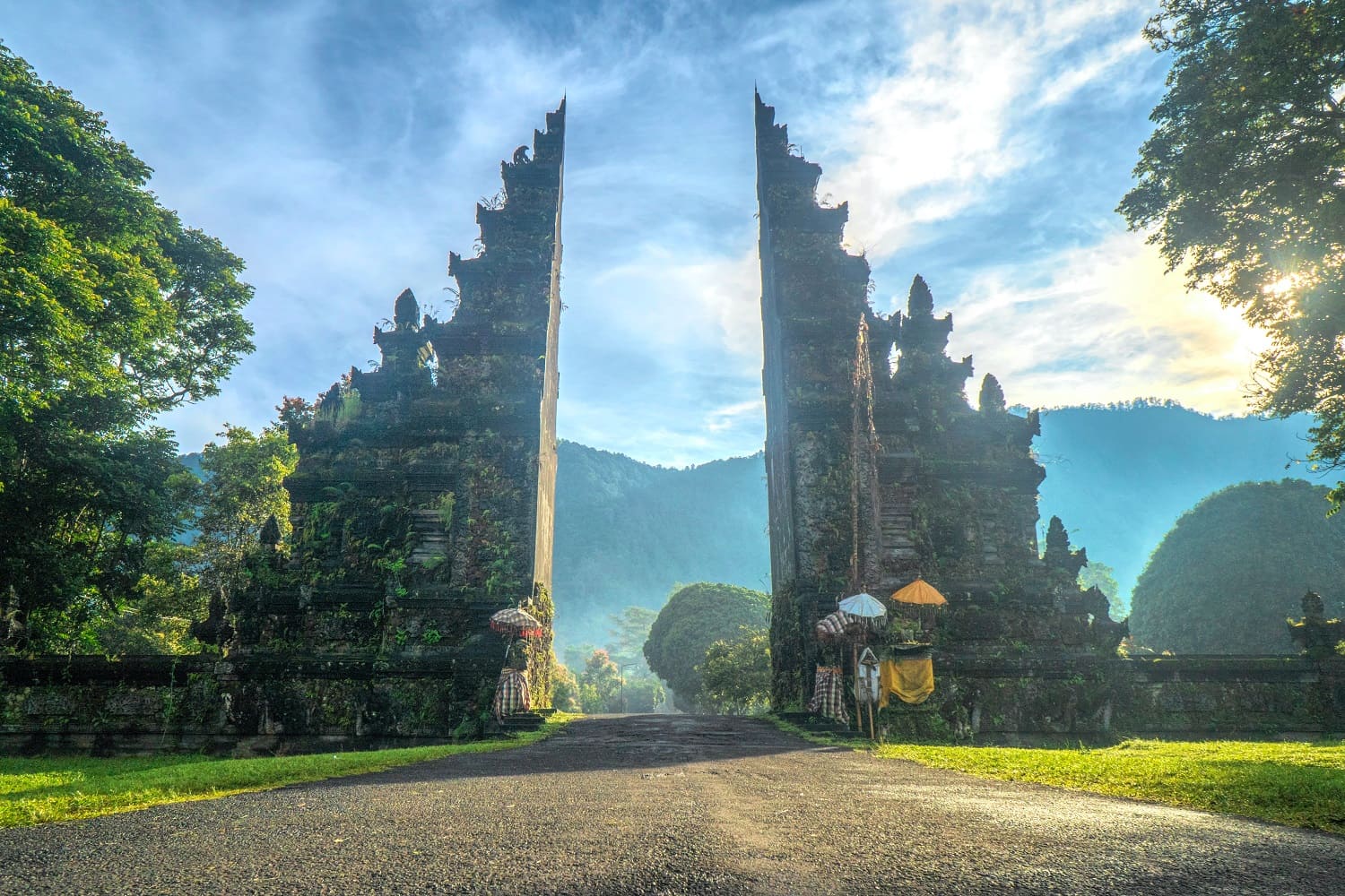 Handara Golf Course Gate Bali: Gerbang Menuju Keindahan Alam